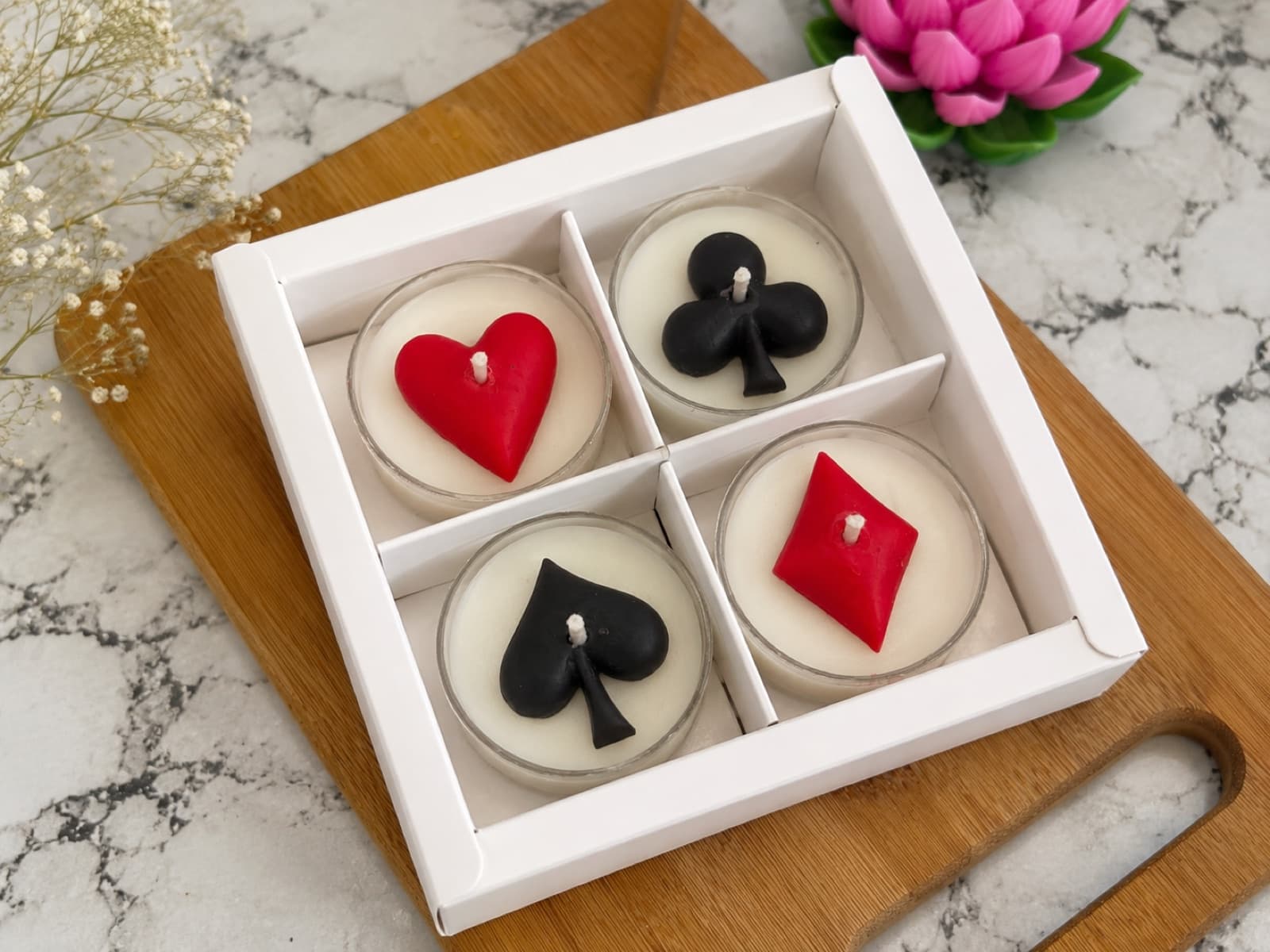 Poker Tealight Box